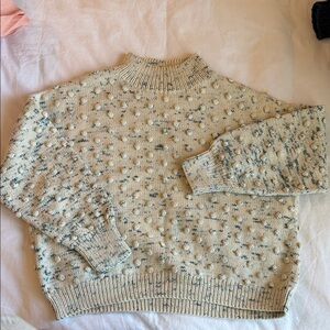 Misha And Puff Popcorn Sweater in Sea Salt
